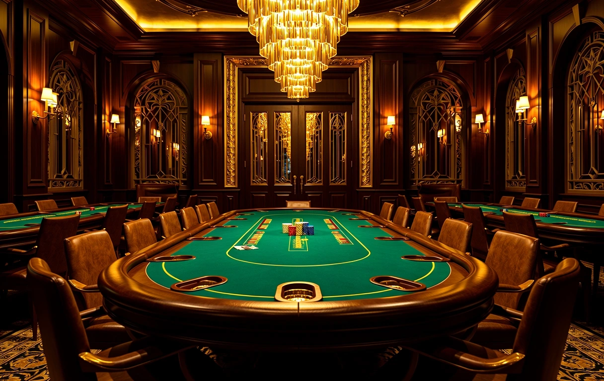 Luksuzni Poker Ambijent