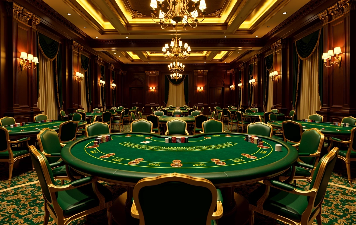 Luksuzni ambijent za poker